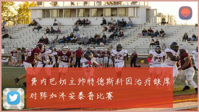 费内巴切主帅特德斯科因治疗缺席对阵加济安泰普比赛